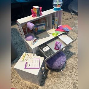 My Life As Home Desk Accessory Set for 18” dolls